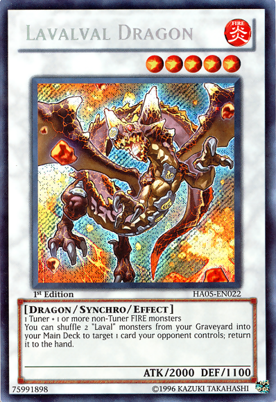 Lavalval Dragon [HA05-EN022] Secret Rare | Devastation Store