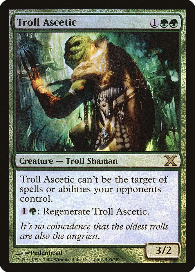 Troll Ascetic (Premium Foil) [Tenth Edition] | Devastation Store