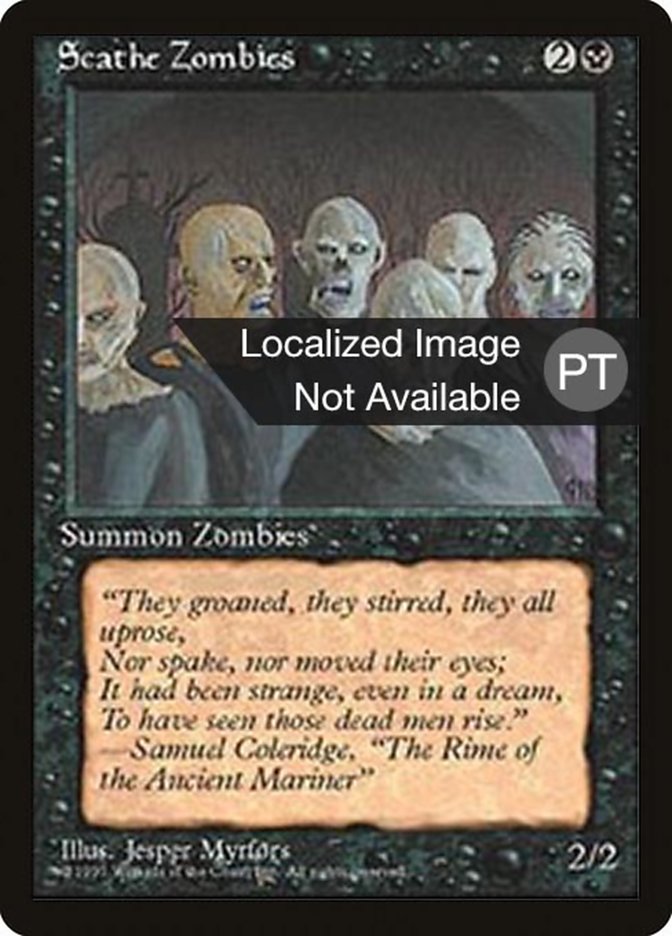 Scathe Zombies [Fourth Edition (Foreign Black Border)] | Devastation Store