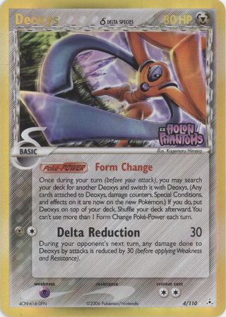 Deoxys (4/110) (Delta Species) (Stamped) [EX: Holon Phantoms] | Devastation Store