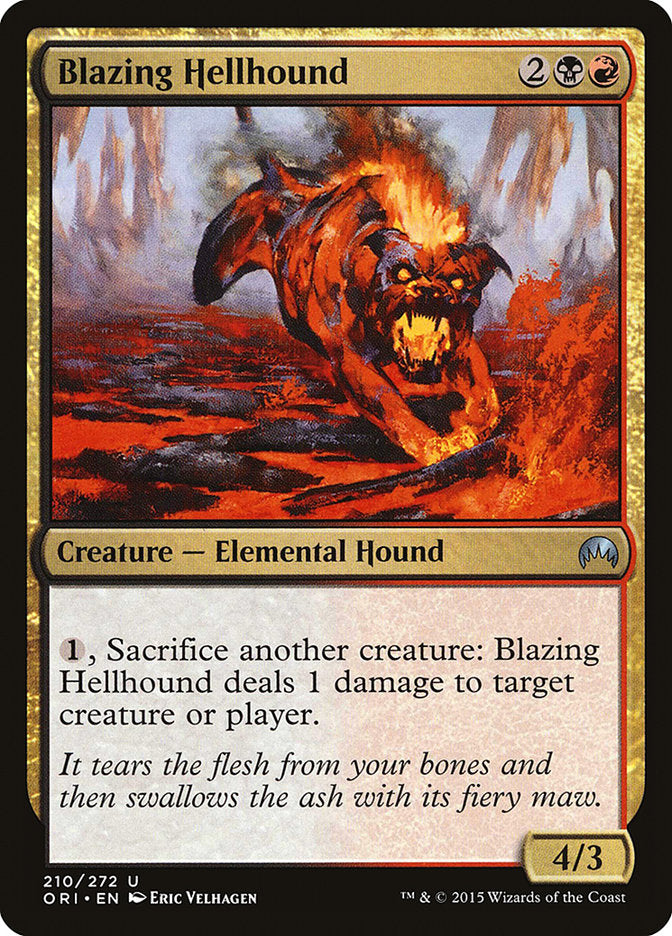 Blazing Hellhound [Magic Origins] - Devastation Store | Devastation Store