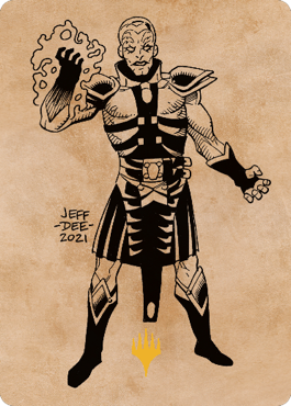 Jon Irenicus, Shattered One Art Card (67) (Gold-Stamped) [Commander Legends: Battle for Baldur's Gate Art Series] | Devastation Store