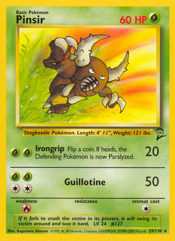 Pinsir (29/130) [Base Set 2] | Devastation Store