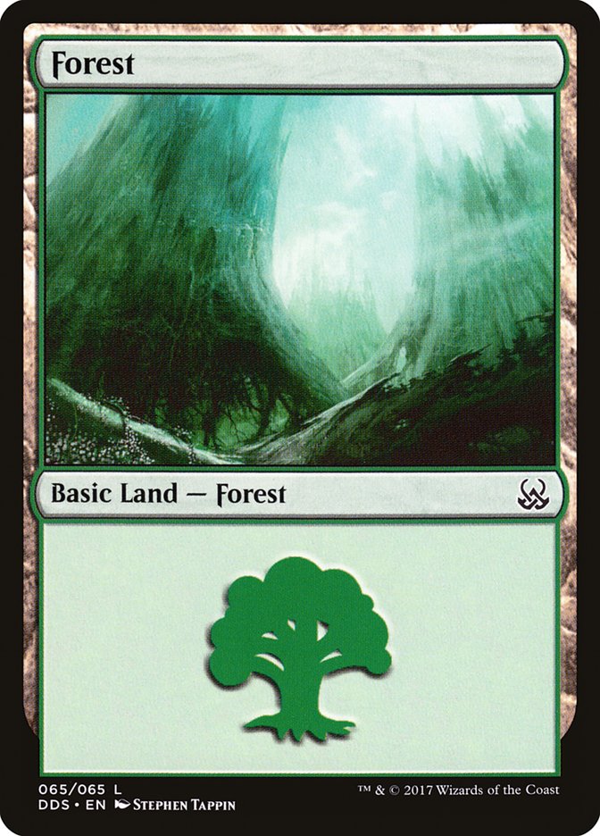 Forest (65) [Duel Decks: Mind vs. Might] - Devastation Store | Devastation Store