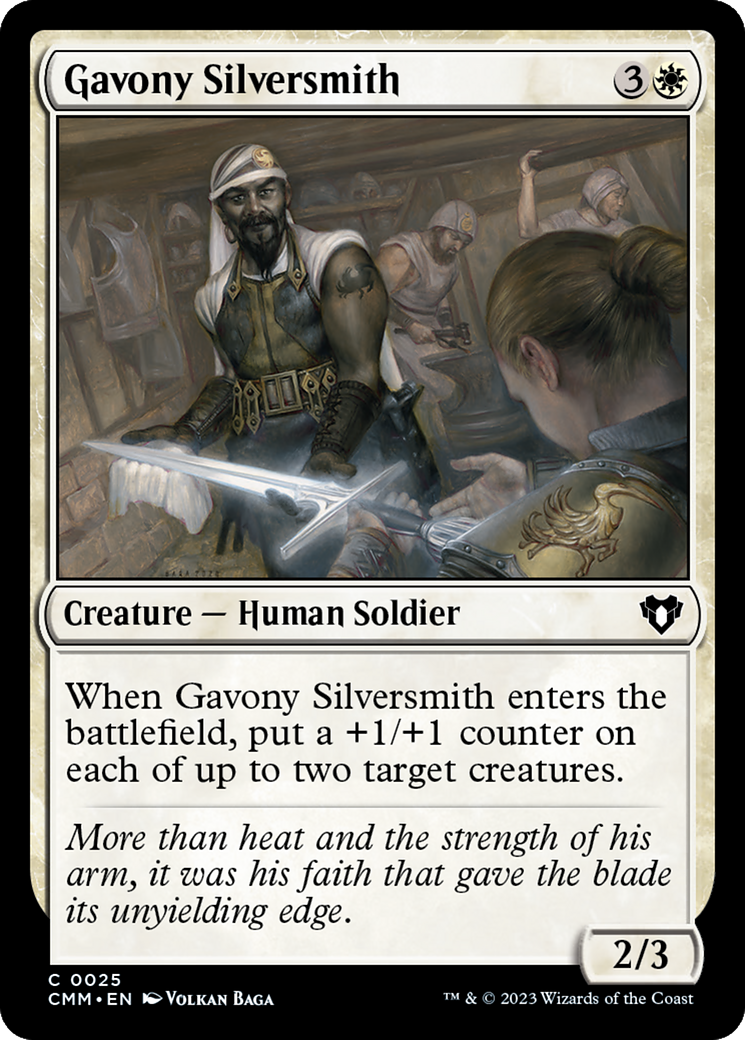 Gavony Silversmith [Commander Masters] | Devastation Store