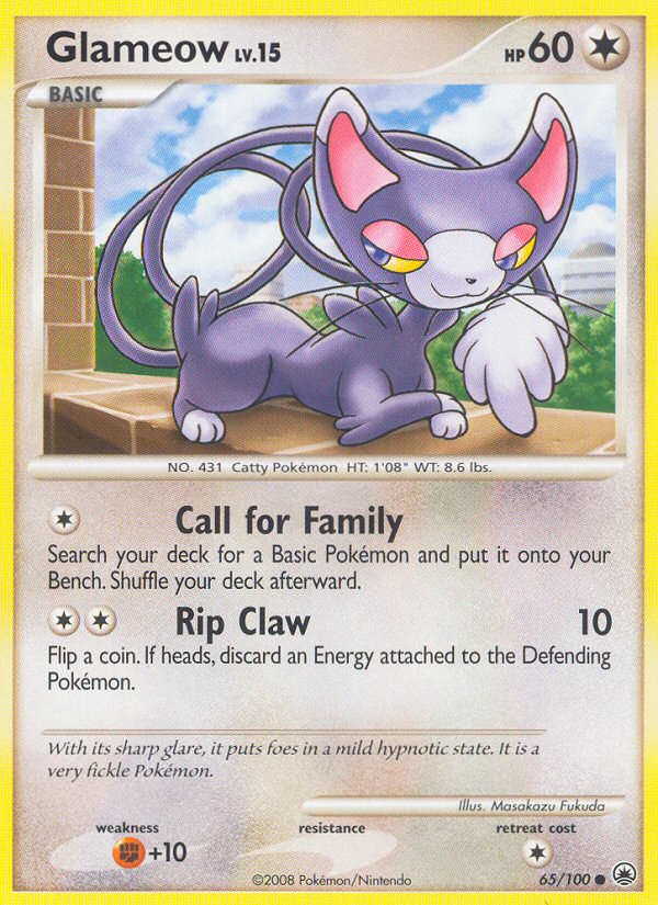 Glameow (65/100) [Diamond & Pearl: Majestic Dawn] | Devastation Store