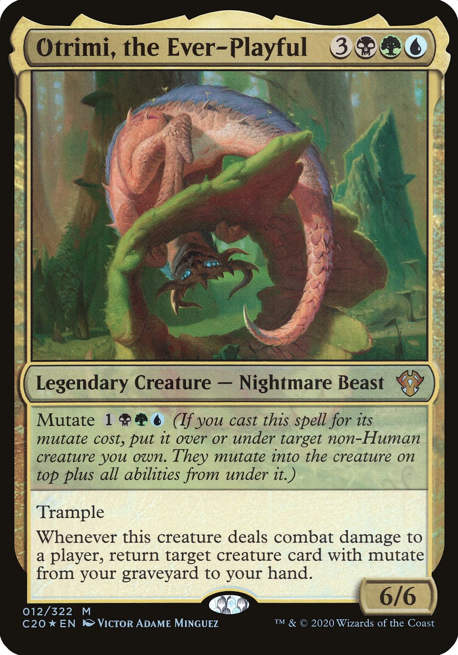 Otrimi, the Ever-Playful (Oversized) [Commander 2020 Oversized] | Devastation Store