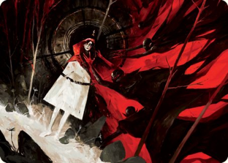 Curse of Hospitality Art Card [Innistrad: Crimson Vow Art Series] | Devastation Store