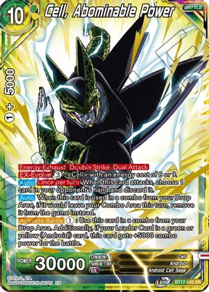 Cell, Abominable Power (BT17-145) [Ultimate Squad] | Devastation Store
