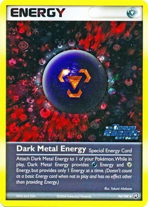 Dark Metal Energy (94/109) (Stamped) [EX: Team Rocket Returns] | Devastation Store