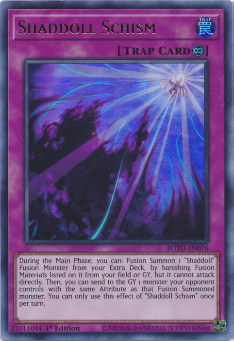 Shaddoll Schism [ROTD-EN076] Ultra Rare | Devastation Store