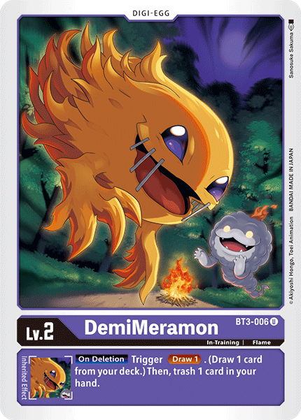 DemiMeramon [BT3-006] [Release Special Booster Ver.1.5] | Devastation Store