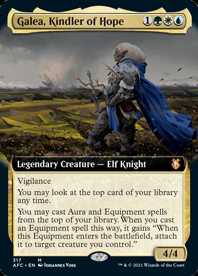 Galea, Kindler of Hope (Extended) [Dungeons & Dragons: Adventures in the Forgotten Realms Commander] | Devastation Store