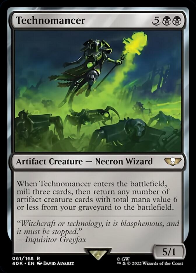 Technomancer (Surge Foil) [Universes Beyond: Warhammer 40,000] | Devastation Store