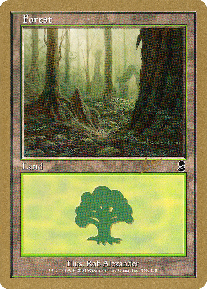 Forest (rl348) (Raphael Levy) [World Championship Decks 2002] | Devastation Store