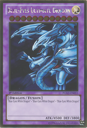 Blue-Eyes Ultimate Dragon [PGLD-EN055] Gold Rare | Devastation Store