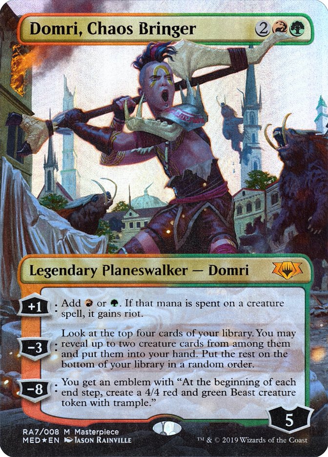 Domri, Chaos Bringer [Mythic Edition] | Devastation Store