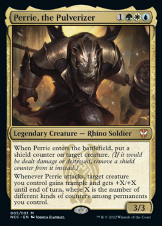 Perrie, the Pulverizer [Streets of New Capenna Commander] | Devastation Store