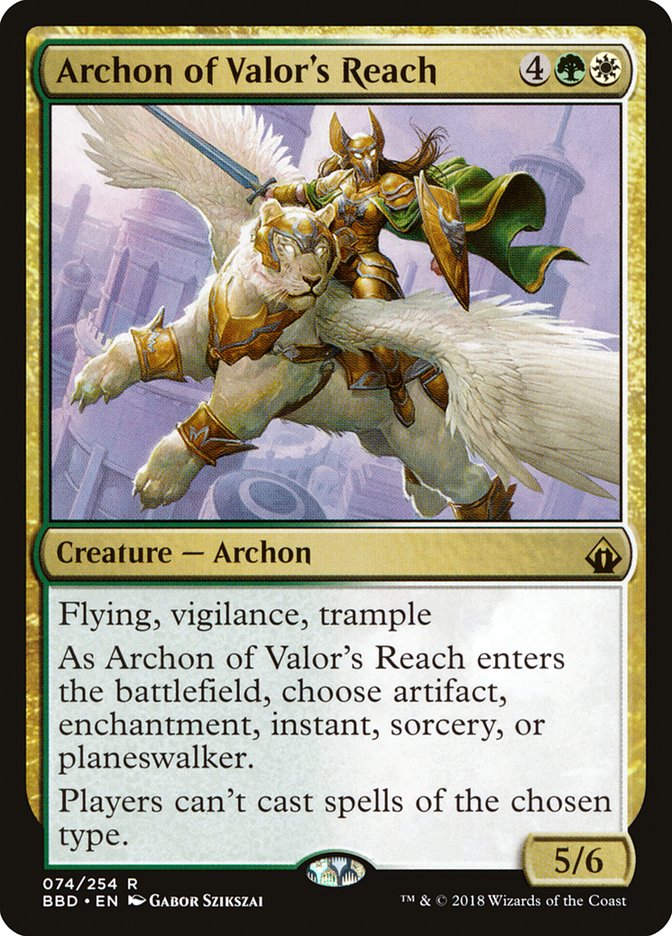 Archon of Valor's Reach [Battlebond] | Devastation Store