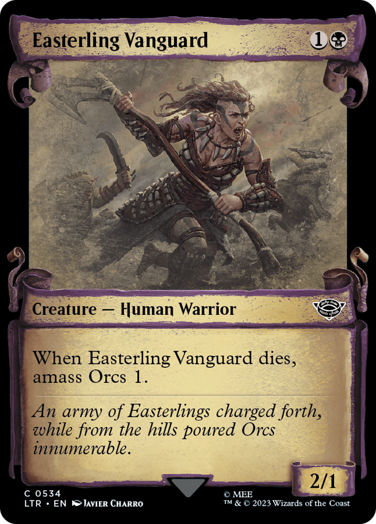 Easterling Vanguard [The Lord of the Rings: Tales of Middle-Earth Showcase Scrolls] | Devastation Store