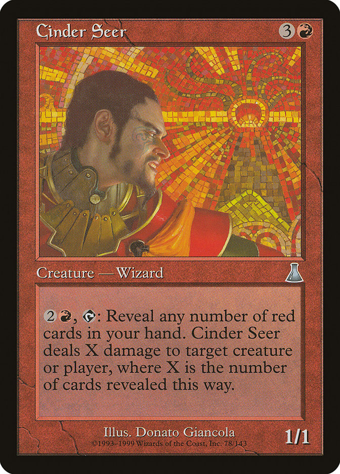 Cinder Seer [Urza's Destiny] | Devastation Store