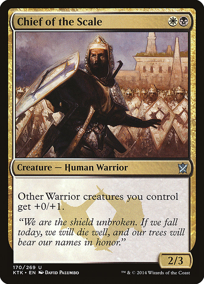Chief of the Scale [Khans of Tarkir] | Devastation Store