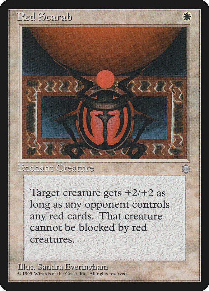 Red Scarab [Ice Age] | Devastation Store