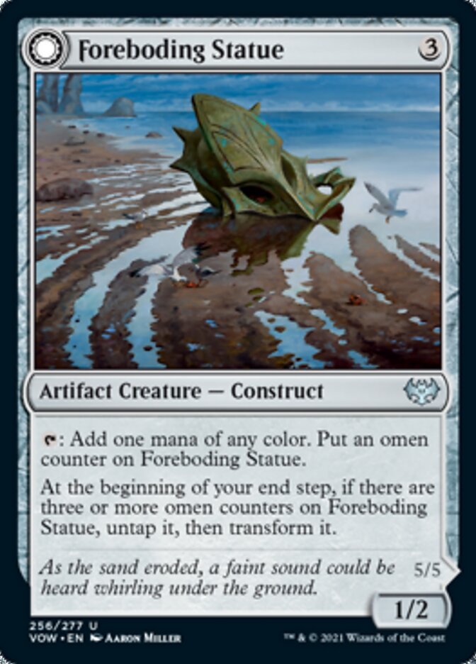 Foreboding Statue // Forsaken Thresher [Innistrad: Crimson Vow] | Devastation Store