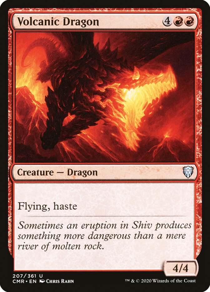 Volcanic Dragon [Commander Legends] | Devastation Store