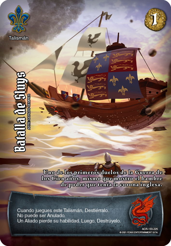 Batalla de Sluys ACR-133 | Devastation Store