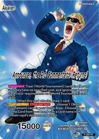 Announcer // Announcer, the Pro Commentator Returns! (P-269) [Promotion Cards] | Devastation Store