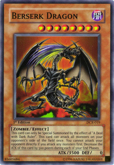 Berserk Dragon [DCR-019] Super Rare | Devastation Store