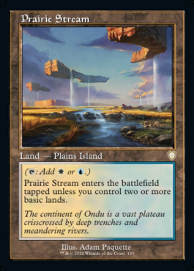 Prairie Stream (Retro) [The Brothers' War Commander] | Devastation Store