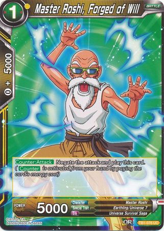 Master Roshi, Forged of Will [TB1-076] | Devastation Store