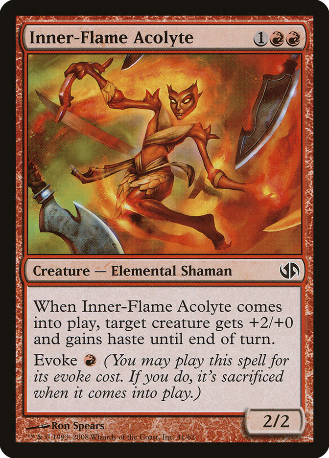 Inner-Flame Acolyte [Duel Decks: Jace vs. Chandra] | Devastation Store