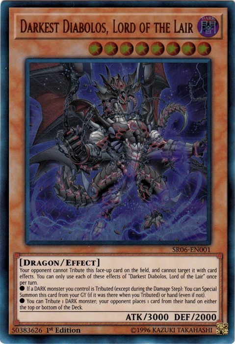 Darkest Diabolos, Lord of the Lair [SR06-EN001] Ultra Rare | Devastation Store