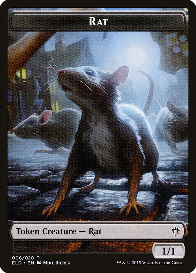 Rat [Throne of Eldraine Tokens] | Devastation Store