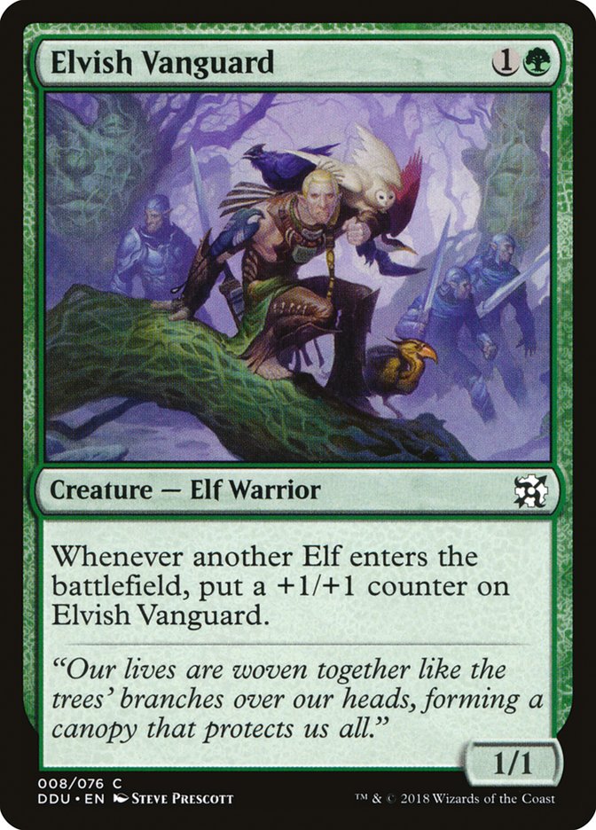 Elvish Vanguard [Duel Decks: Elves vs. Inventors] - Devastation Store | Devastation Store