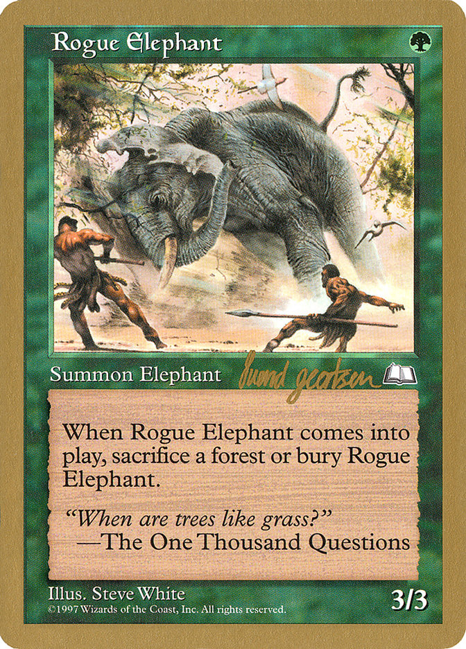 Rogue Elephant (Svend Geertsen) [World Championship Decks 1997] | Devastation Store