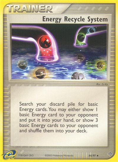 Energy Recycle System (84/97) [EX: Dragon] | Devastation Store