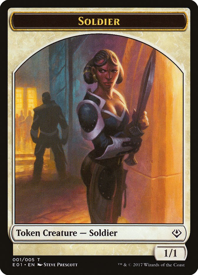 Soldier [Archenemy: Nicol Bolas Tokens] | Devastation Store
