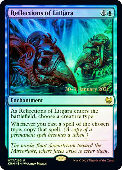 Reflections of Littjara [Kaldheim Prerelease Promos] | Devastation Store