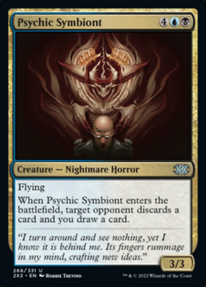 Psychic Symbiont [Double Masters 2022] | Devastation Store