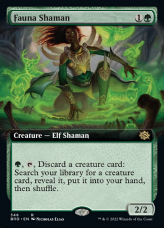 Fauna Shaman (Extended Art) [The Brothers' War] | Devastation Store