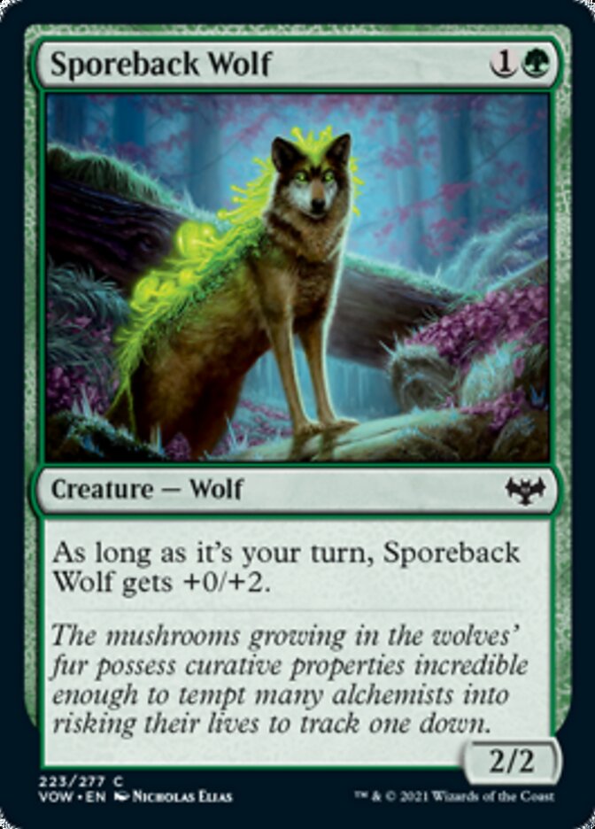 Sporeback Wolf [Innistrad: Crimson Vow] | Devastation Store