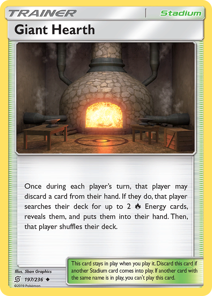 Giant Hearth (197/236) [Sun & Moon: Unified Minds] | Devastation Store