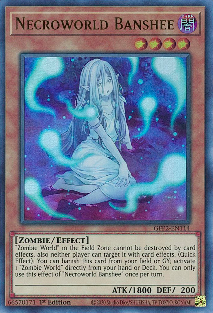 Necroworld Banshee [GFP2-EN114] Ultra Rare | Devastation Store