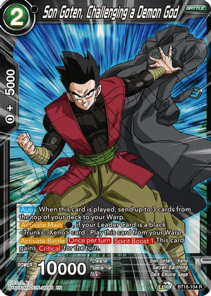 Son Goten, Challenging a Demon God [BT16-104] | Devastation Store