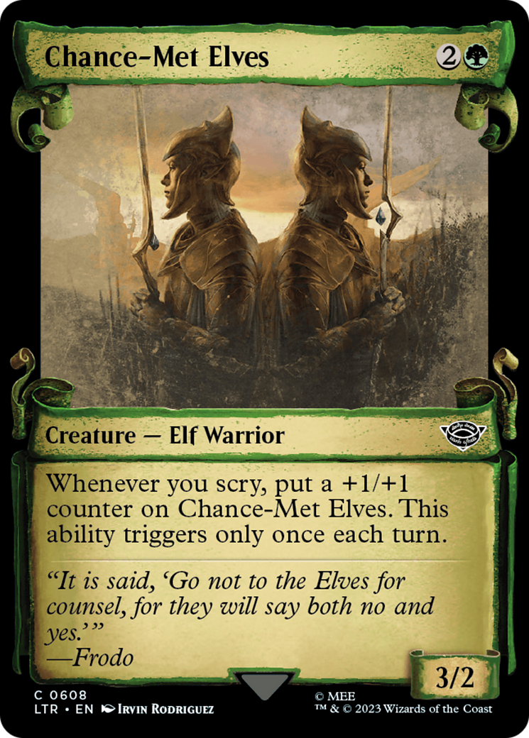 Chance-Met Elves [The Lord of the Rings: Tales of Middle-Earth Showcase Scrolls] | Devastation Store