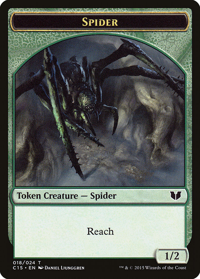 Spider Token [Commander 2015 Tokens] | Devastation Store